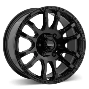 RSSW – Force – Black – 17″x8″ 20mm – All weather Wheels – AFD765FCGB